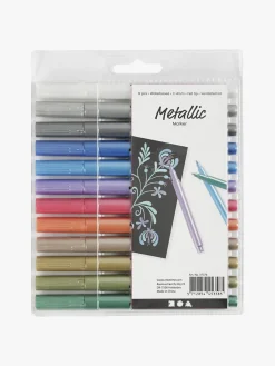 Kreativt Legetøj-CreativCompany Creativ Company Tusser Metallic 12-pak