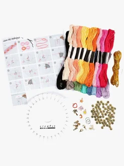 Kreativt Legetøj-CreativCompany Kumihimo DIY Armbåndssæt