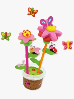 Kreativt Legetøj-SES Creative Modellervoks Blomster og Sommerfugle