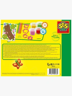 Kreativt Legetøj-SES Creative Modellervoks Blomster og Sommerfugle