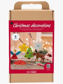 Kreativt Legetøj-Creotime DIY Sæt Juledekorationer