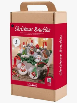 Kreativt Legetøj-Creotime DIY Sæt Julekugler Perler