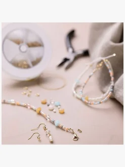 Kreativt Legetøj-Creotime DIY-startsæt Smykker Klassiske Perler