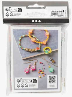 Kreativt Legetøj-Creotime Kreasæt DIY Mix Smykker Frugtblanding