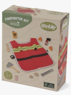 Kostumer & Udklædning-Dantoy Brandmandssæt Gaveæske 10 Dele