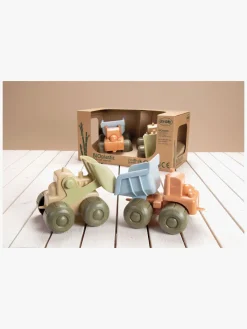 Udelegetøj|Legetøjsbiler & -Fartøjer-Dantoy Bulldozer og Lastbil Bioplast