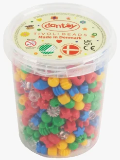 Kreativt Legetøj-Dantoy Classic Tivoli Perler Large 520 Stk. Flerfarvet