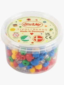 Kreativt Legetøj-Dantoy Classic Tivoli Perler Small 280 Stk. Flerfarvet
