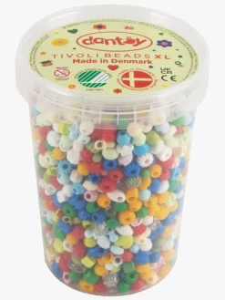 Kreativt Legetøj-Dantoy Classic Tivoli Perler XL 1580 Stk. Flerfarvet