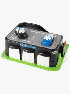 Legetøjsbiler & -Fartøjer-Dantoy Funcars Legesæt Politistation Blå