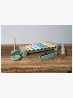 Motorisk Legetøj-Dantoy Musiksæt Wooden In Gift Box