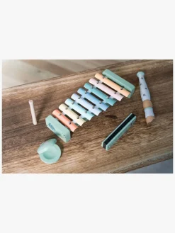 Motorisk Legetøj-Dantoy Musiksæt Wooden In Gift Box