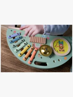 Motorisk Legetøj-Dantoy Musikstation Wood In Gift Box