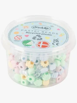 Kreativt Legetøj-Dantoy Pastel Perler Small 280 Stk. Flerfarvet