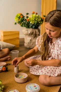 Kreativt Legetøj-Dantoy Pastel Perler Small 280 Stk. Flerfarvet