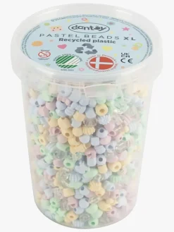 Kreativt Legetøj-Dantoy Pastel Perler XL 1580 Stk. Flerfarvet