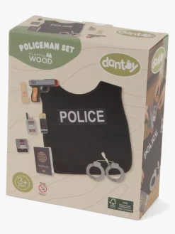 Kostumer & Udklædning-Dantoy Politisæt Gaveæske 7 Dele