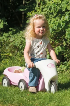 Pedal- & Gåbiler-Dantoy Scooter Gummihjul, Lyserød