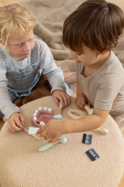 Kostumer & Udklædning-Dantoy Tandlægesæt Gaveæske 19 Dele