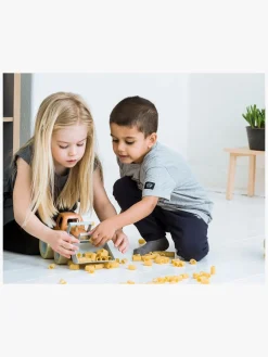 Udelegetøj|Legetøjsbiler & -Fartøjer-Dantoy Traktor Bioplast Flerfarvet