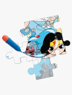 Spil & Puslespil-DCComics DC Comics Water Reveal Puslespil Super Friends 15 Brikker
