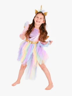 Kostumer & Udklædning-DenGodaFen Den Goda Fen Kostume Enhjørning med Diadem