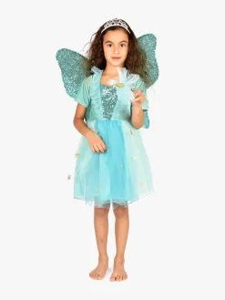 Kostumer & Udklædning-DenGodaFen Den Goda Fen Kostume Kjole med Tilbehør