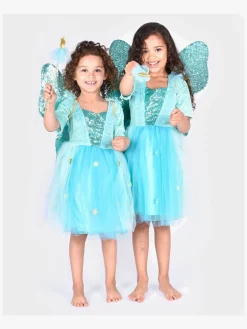 Kostumer & Udklædning-DenGodaFen Den Goda Fen Kostume Kjole med Tilbehør