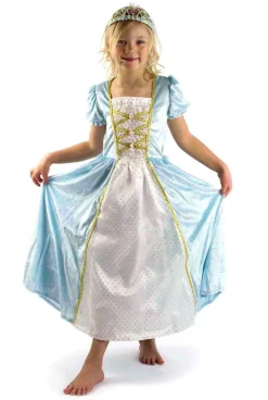 Kostumer & Udklædning-DenGodaFen Den Goda Fen Kostume Prinsessekjole, Lyseblå