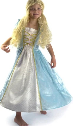 Kostumer & Udklædning-DenGodaFen Den Goda Fen Kostume Prinsessekjole, Lyseblå