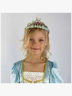 Kostumer & Udklædning-DenGodaFen Den Goda Fen Kostume Tiara Velour Turkis