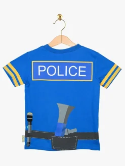 Kostumer & Udklædning-DenGodaFen Den Goda Fen Politi T-shirt