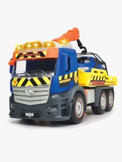 Udelegetøj-DickieToys Dickie Action Mercedes Bjærgningsbil Blå/Orange/Gul