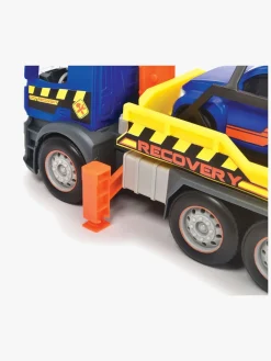 Udelegetøj-DickieToys Dickie Action Mercedes Bjærgningsbil Blå/Orange/Gul