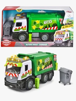 Legetøjsbiler & -Fartøjer-DickieToys Dickie Action Mercedes Skraldebil Grøn/Grå