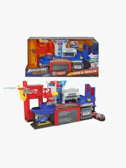 Legetøjsbiler & -Fartøjer-DickieToys Dickie Toys Brand- & Redningsstation