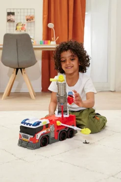 Legetøjsbiler & -Fartøjer-DickieToys Dickie Toys Brandbil Rød/Hvid