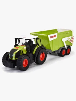 Legetøjsbiler & -Fartøjer-DickieToys Dickie Toys CLAAS Traktor med Anhænger