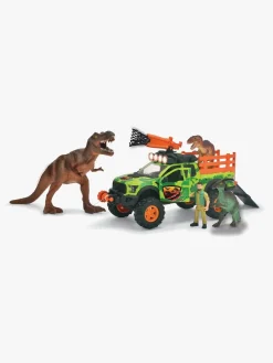 Legetøjsbiler & -Fartøjer-DickieToys Dickie Toys Dino Legesæt Jæger Flerfarvet