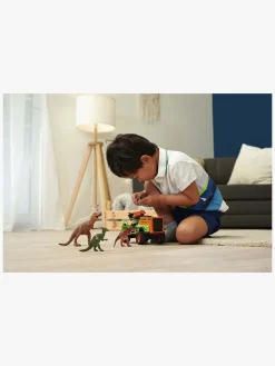 Legetøjsbiler & -Fartøjer-DickieToys Dickie Toys Dino Legesæt Jæger Flerfarvet