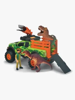 Legetøjsbiler & -Fartøjer-DickieToys Dickie Toys Dino Legesæt Jæger Flerfarvet