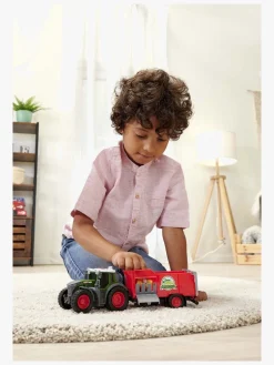 Legetøjsbiler & -Fartøjer-DickieToys Dickie Toys Fendt Traktor med Anhænger