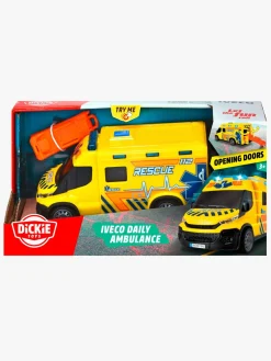 Legetøjsbiler & -Fartøjer-DickieToys Dickie Toys Iveco Daily Ambulance