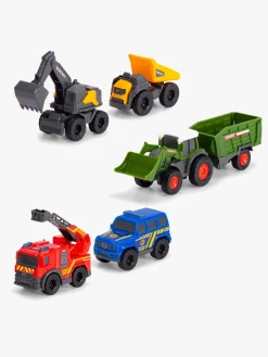 Legetøjsbiler & -Fartøjer-DickieToys Dickie Toys Mini Legetøjsbiler 5-pak