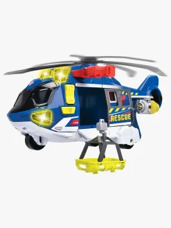 Legetøjsbiler & -Fartøjer-DickieToys Dickie Toys Redningshelikopter Blå/Hvid