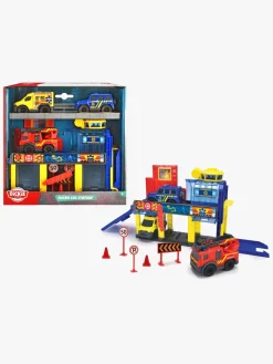 Legetøjsbiler & -Fartøjer-DickieToys Dickie Toys Redningsstation inkl 3 Transportmidler