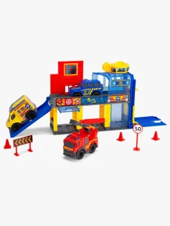 Legetøjsbiler & -Fartøjer-DickieToys Dickie Toys Redningsstation inkl 3 Transportmidler