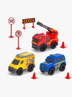 Legetøjsbiler & -Fartøjer-DickieToys Dickie Toys Redningsstation inkl 3 Transportmidler