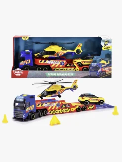Legetøjsbiler & -Fartøjer-DickieToys Dickie Toys Redningstransport med Bil og Helikopter