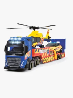 Legetøjsbiler & -Fartøjer-DickieToys Dickie Toys Redningstransport med Bil og Helikopter